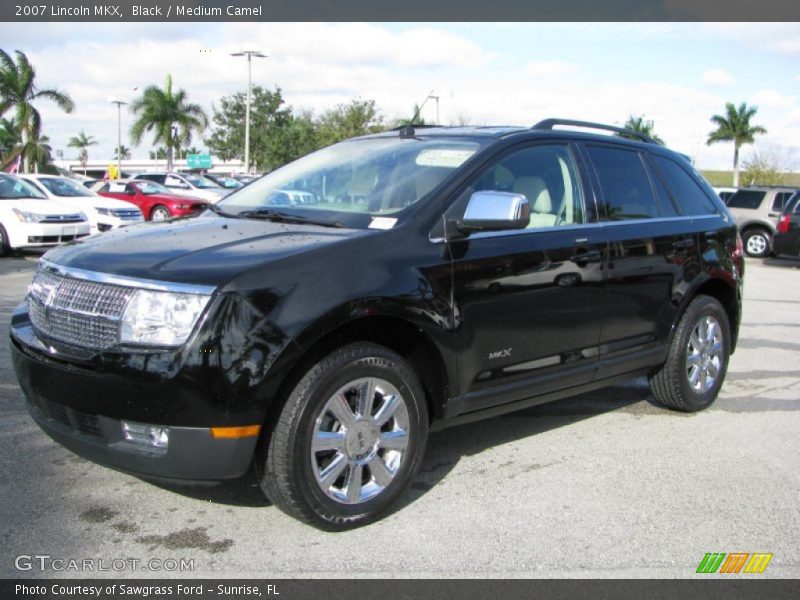 Black / Medium Camel 2007 Lincoln MKX