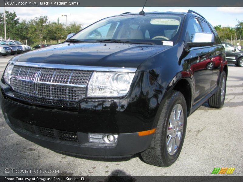 Black / Medium Camel 2007 Lincoln MKX
