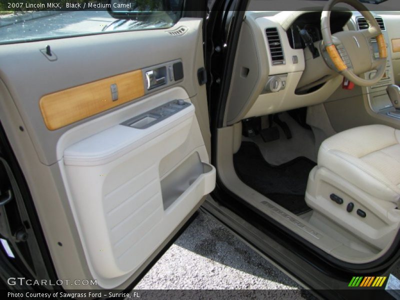 Black / Medium Camel 2007 Lincoln MKX