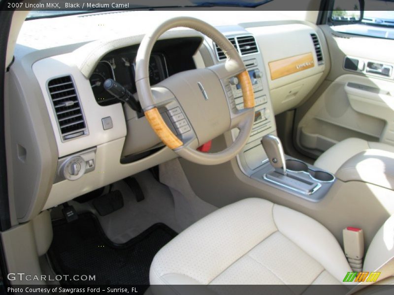 Black / Medium Camel 2007 Lincoln MKX