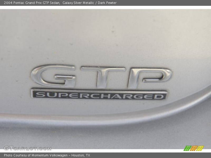 Galaxy Silver Metallic / Dark Pewter 2004 Pontiac Grand Prix GTP Sedan