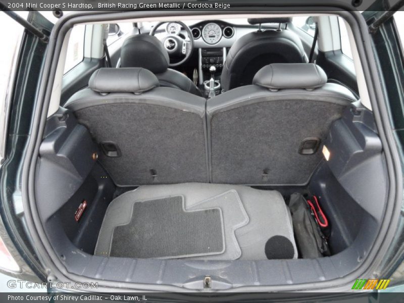 British Racing Green Metallic / Cordoba Beige 2004 Mini Cooper S Hardtop
