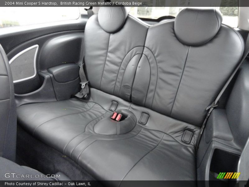 British Racing Green Metallic / Cordoba Beige 2004 Mini Cooper S Hardtop