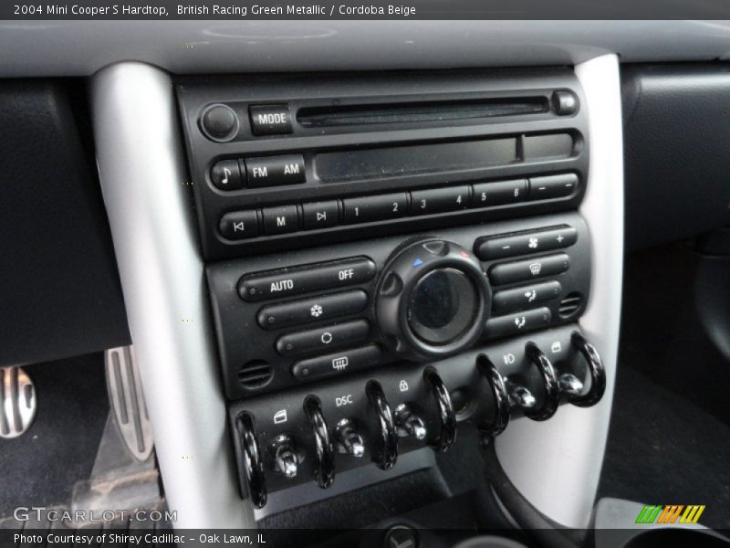 British Racing Green Metallic / Cordoba Beige 2004 Mini Cooper S Hardtop