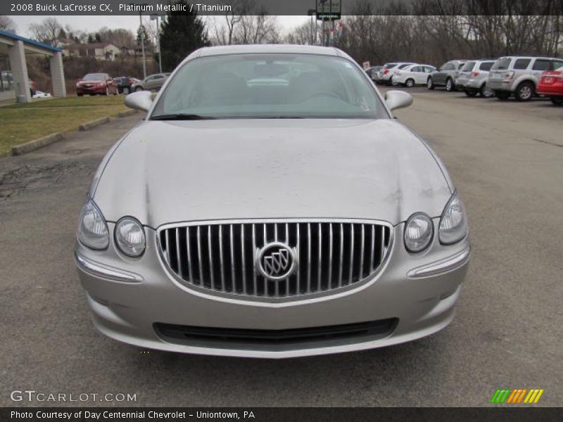 Platinum Metallic / Titanium 2008 Buick LaCrosse CX