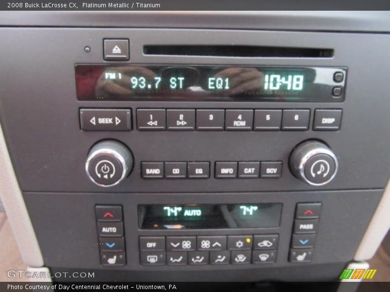 Platinum Metallic / Titanium 2008 Buick LaCrosse CX