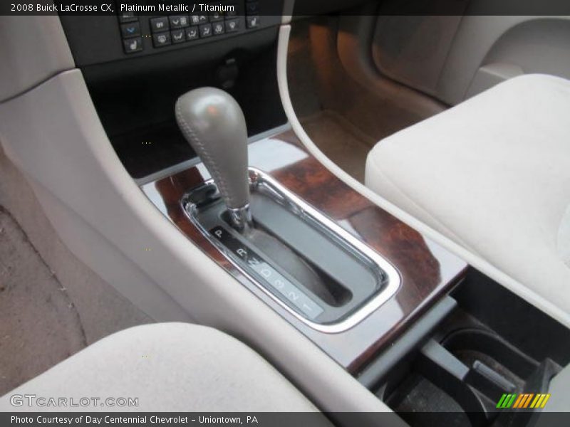 Platinum Metallic / Titanium 2008 Buick LaCrosse CX