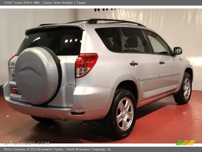 Classic Silver Metallic / Taupe 2008 Toyota RAV4 4WD