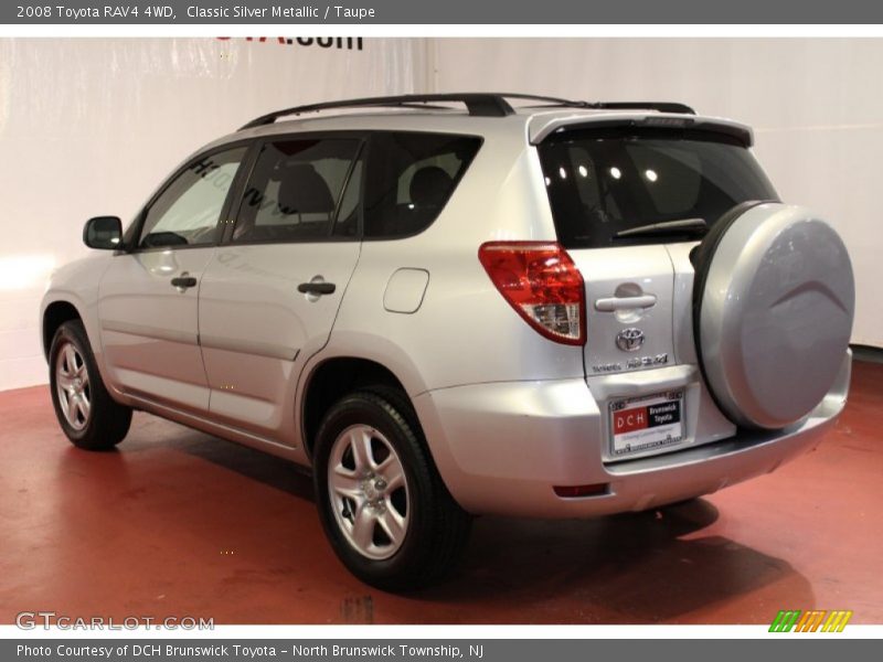 Classic Silver Metallic / Taupe 2008 Toyota RAV4 4WD