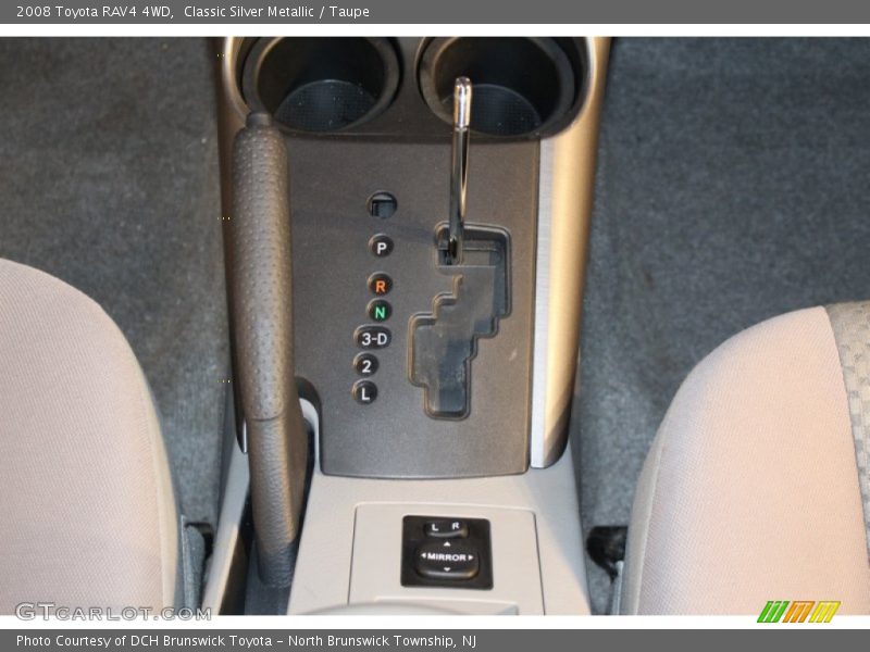 Classic Silver Metallic / Taupe 2008 Toyota RAV4 4WD