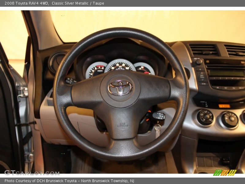 Classic Silver Metallic / Taupe 2008 Toyota RAV4 4WD