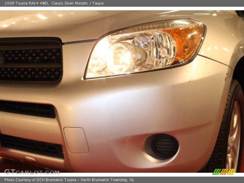 Classic Silver Metallic / Taupe 2008 Toyota RAV4 4WD