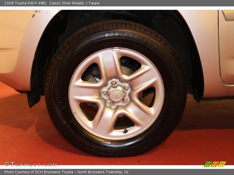 Classic Silver Metallic / Taupe 2008 Toyota RAV4 4WD