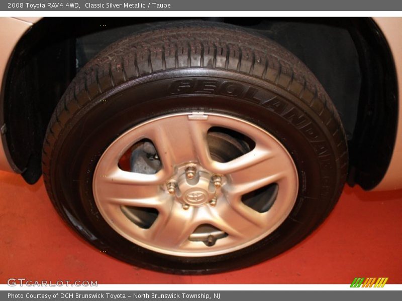 Classic Silver Metallic / Taupe 2008 Toyota RAV4 4WD