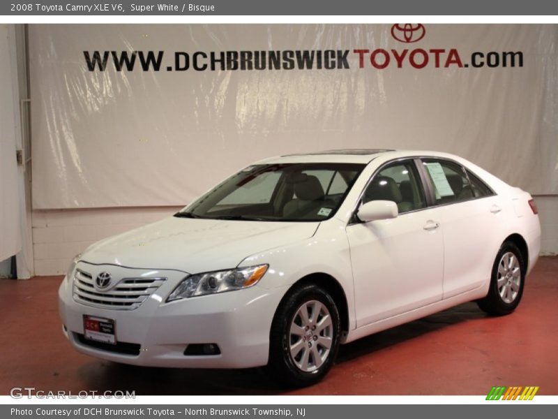 Super White / Bisque 2008 Toyota Camry XLE V6