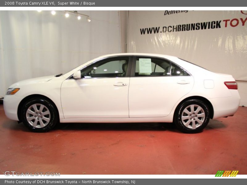 Super White / Bisque 2008 Toyota Camry XLE V6
