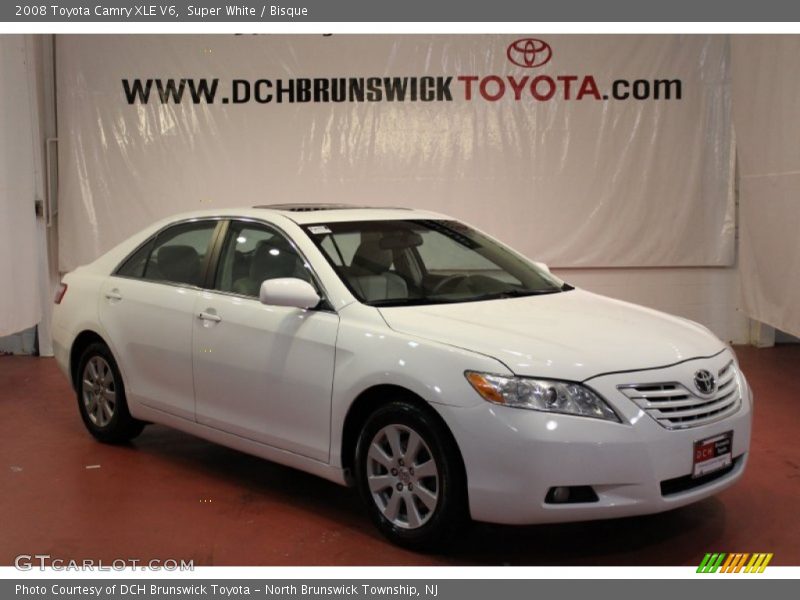 Super White / Bisque 2008 Toyota Camry XLE V6