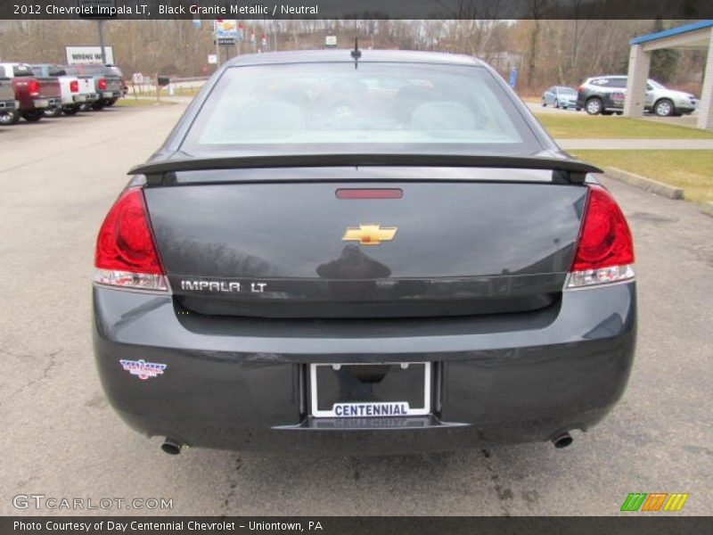 Black Granite Metallic / Neutral 2012 Chevrolet Impala LT