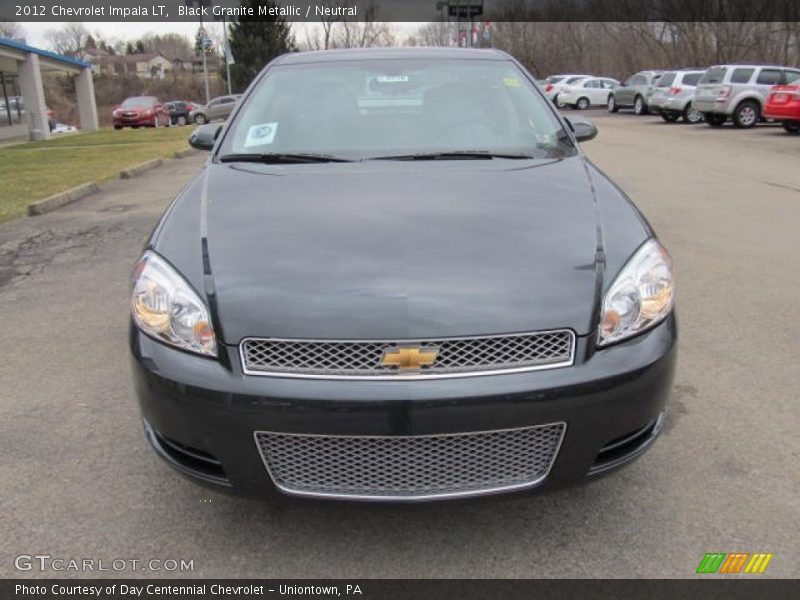 Black Granite Metallic / Neutral 2012 Chevrolet Impala LT