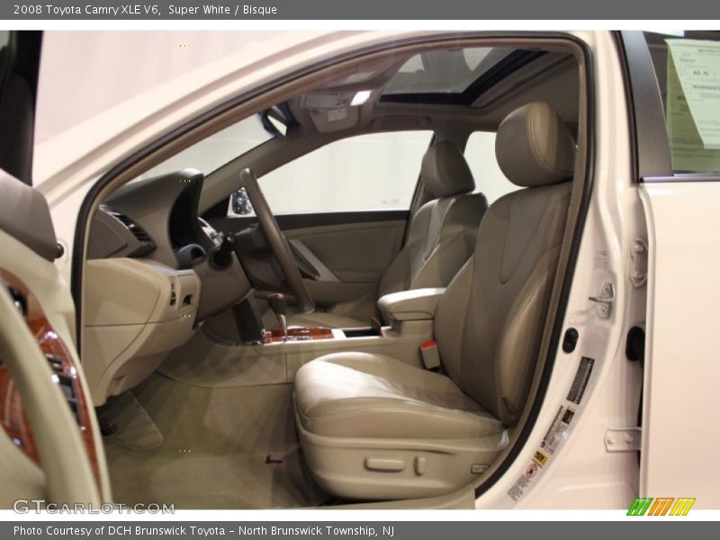 Super White / Bisque 2008 Toyota Camry XLE V6