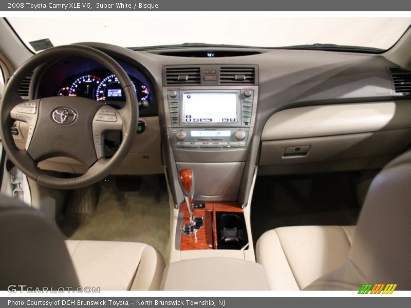 Super White / Bisque 2008 Toyota Camry XLE V6