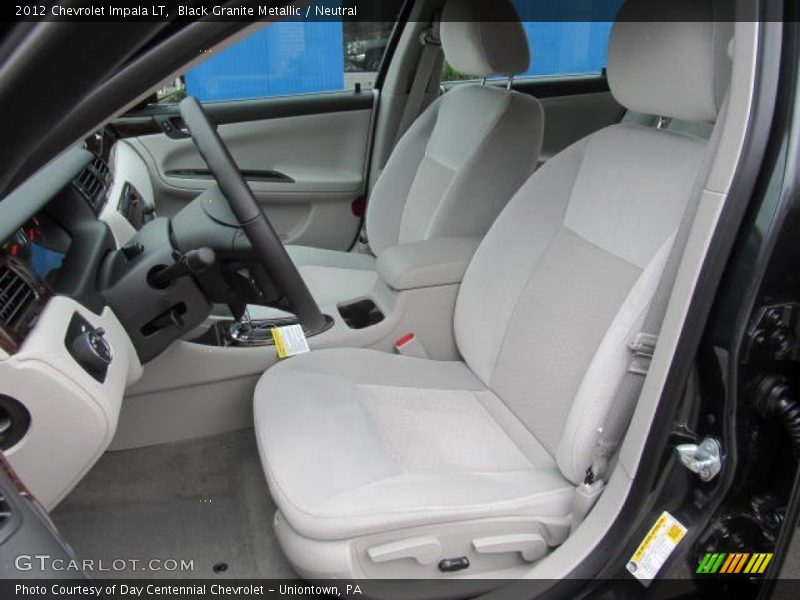 Black Granite Metallic / Neutral 2012 Chevrolet Impala LT