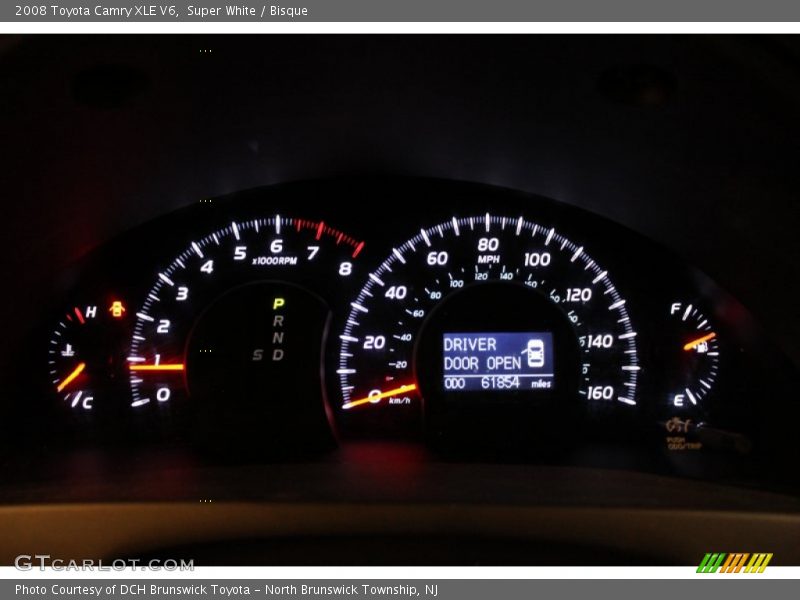 Super White / Bisque 2008 Toyota Camry XLE V6