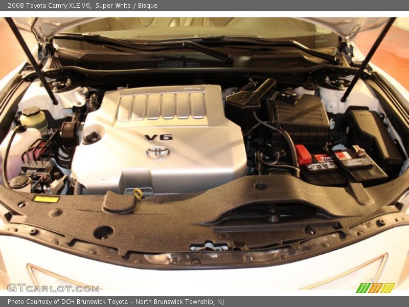 Super White / Bisque 2008 Toyota Camry XLE V6