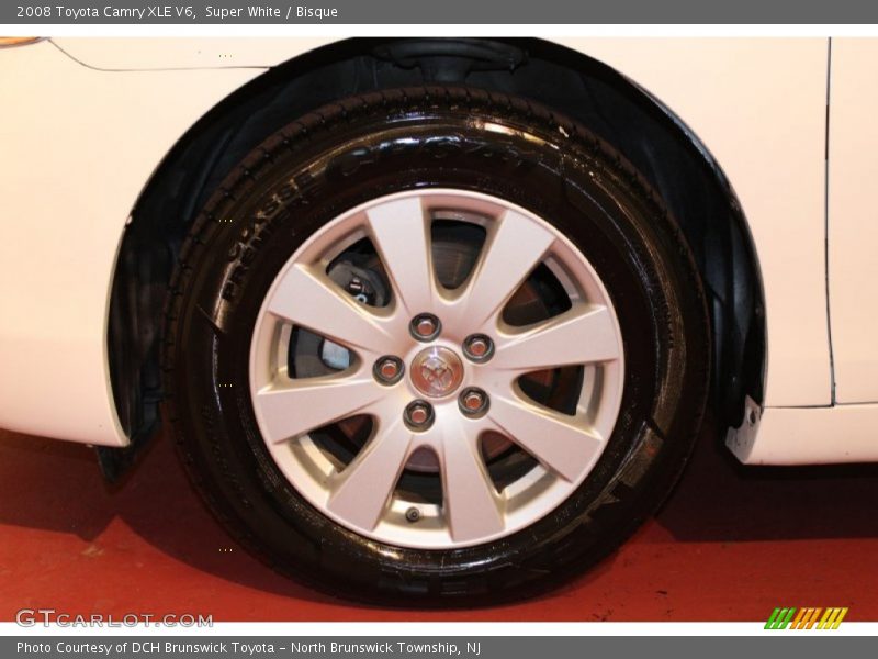 Super White / Bisque 2008 Toyota Camry XLE V6