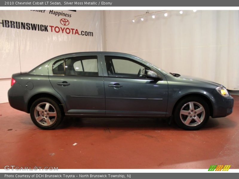 Silver Moss Metallic / Ebony 2010 Chevrolet Cobalt LT Sedan