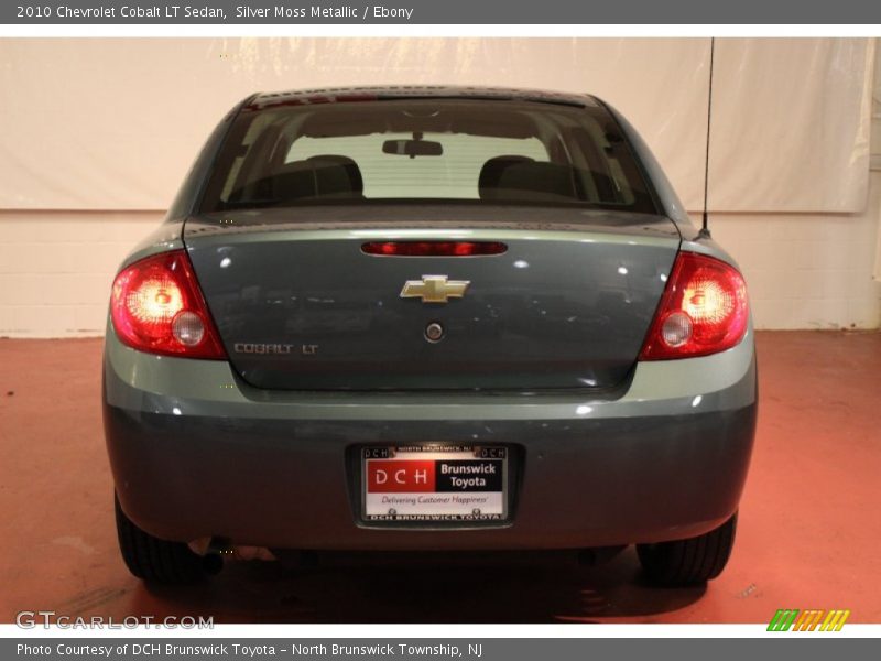 Silver Moss Metallic / Ebony 2010 Chevrolet Cobalt LT Sedan