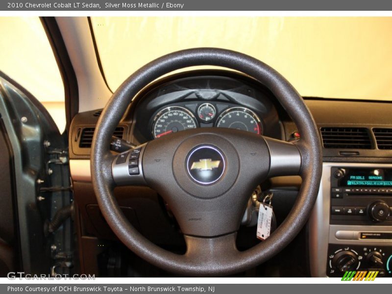 Silver Moss Metallic / Ebony 2010 Chevrolet Cobalt LT Sedan