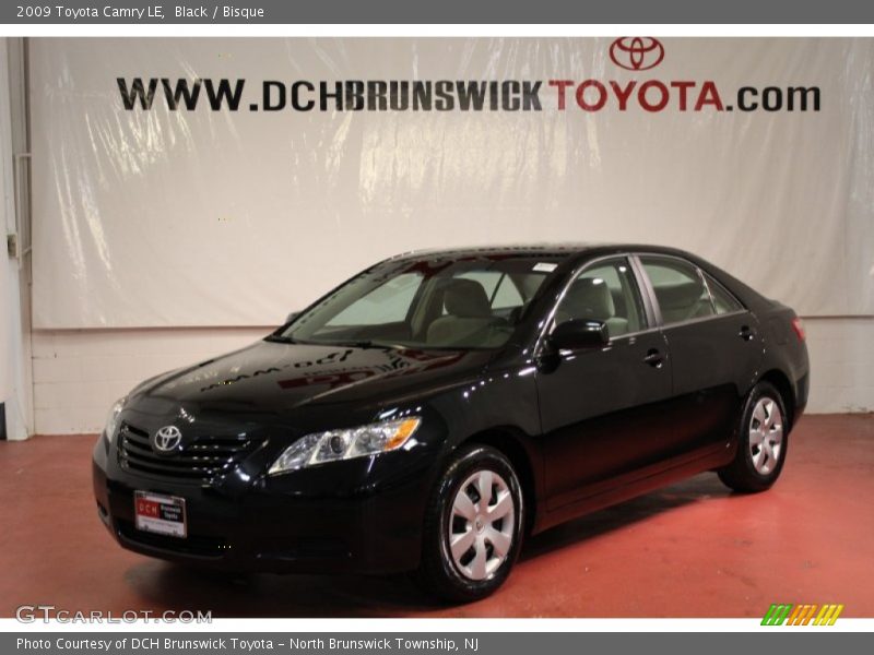 Black / Bisque 2009 Toyota Camry LE