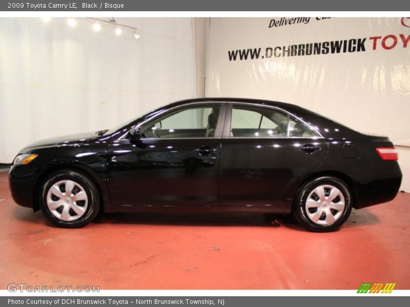 Black / Bisque 2009 Toyota Camry LE