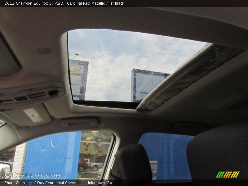 Cardinal Red Metallic / Jet Black 2012 Chevrolet Equinox LT AWD