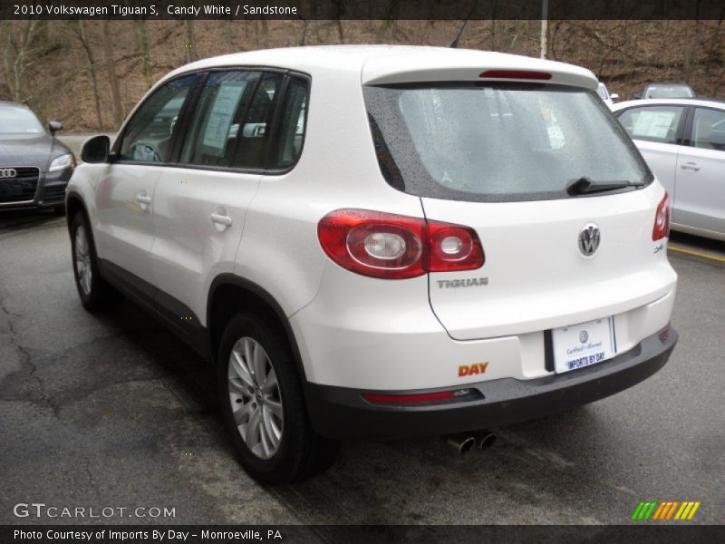 Candy White / Sandstone 2010 Volkswagen Tiguan S