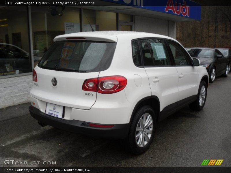 Candy White / Sandstone 2010 Volkswagen Tiguan S