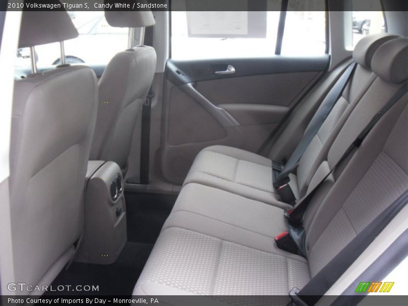 Candy White / Sandstone 2010 Volkswagen Tiguan S