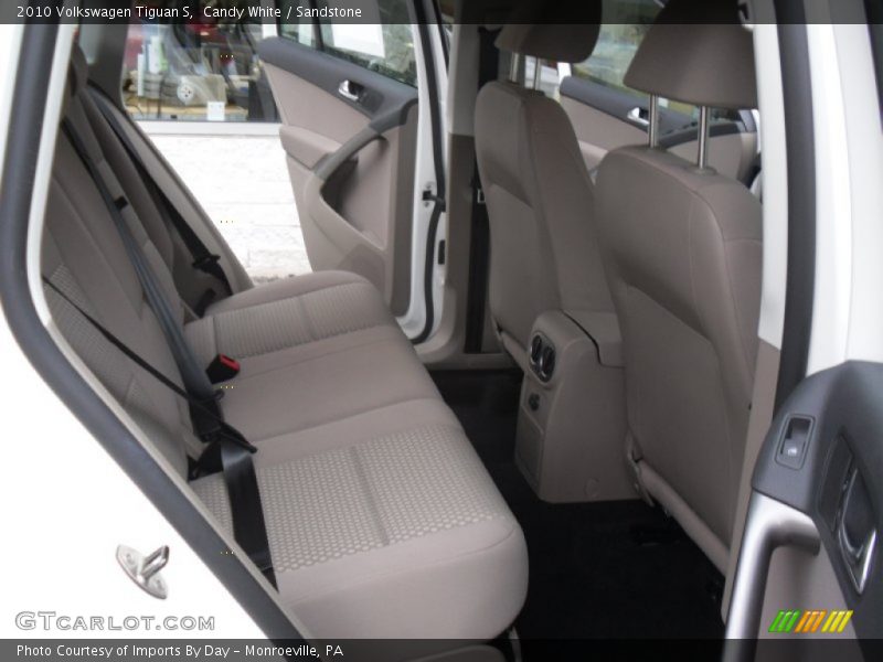 Candy White / Sandstone 2010 Volkswagen Tiguan S