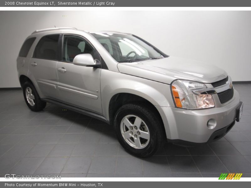 Silverstone Metallic / Light Gray 2008 Chevrolet Equinox LT