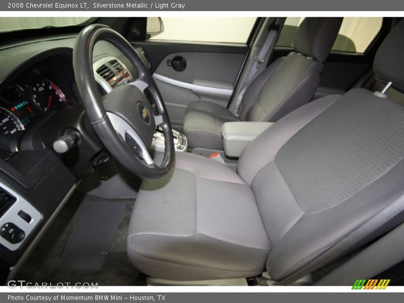 Silverstone Metallic / Light Gray 2008 Chevrolet Equinox LT