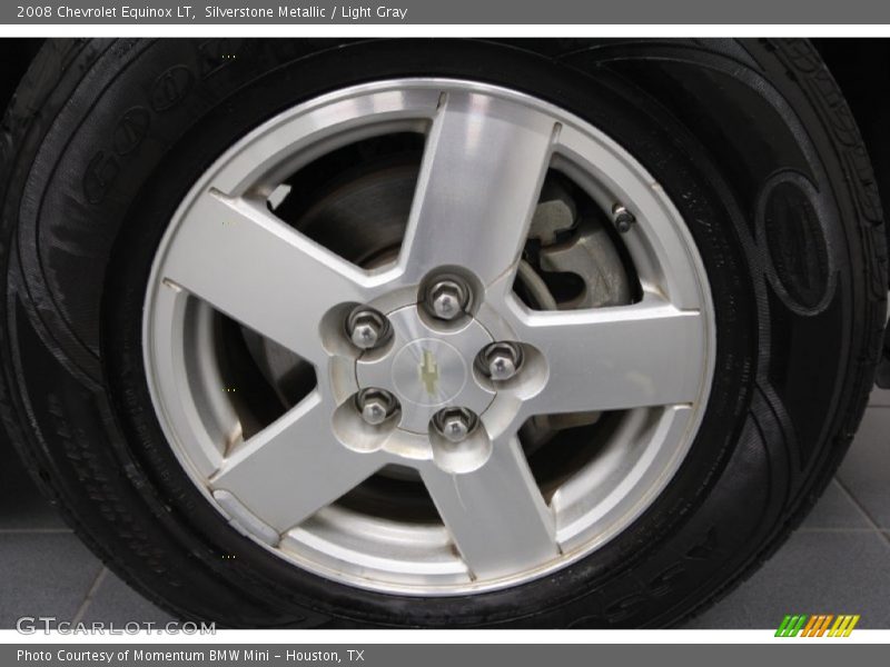 Silverstone Metallic / Light Gray 2008 Chevrolet Equinox LT