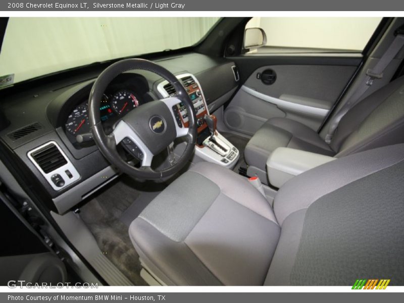 Silverstone Metallic / Light Gray 2008 Chevrolet Equinox LT