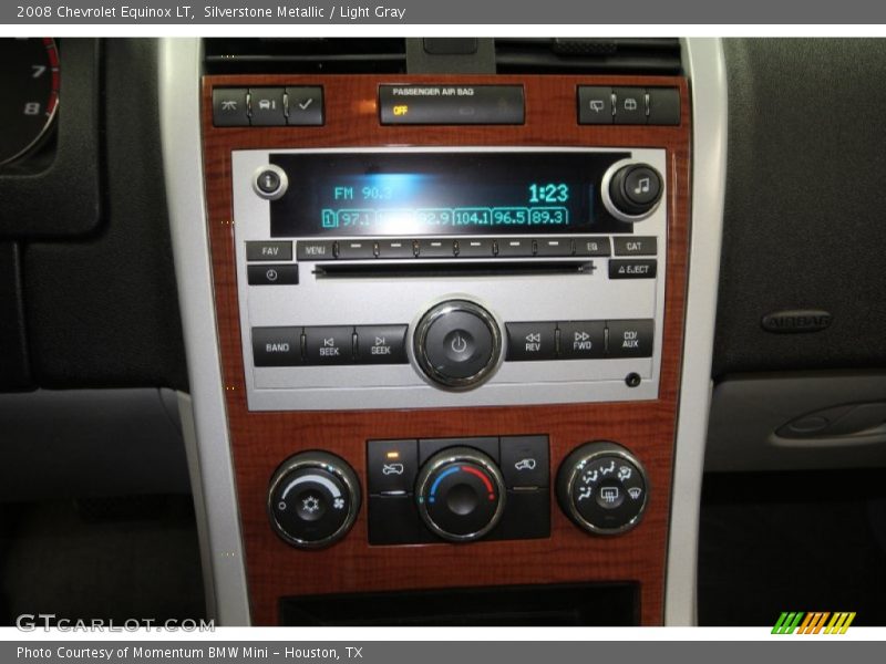 Silverstone Metallic / Light Gray 2008 Chevrolet Equinox LT