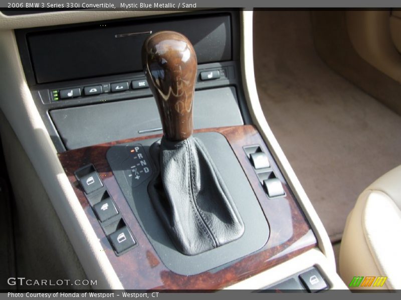 Mystic Blue Metallic / Sand 2006 BMW 3 Series 330i Convertible