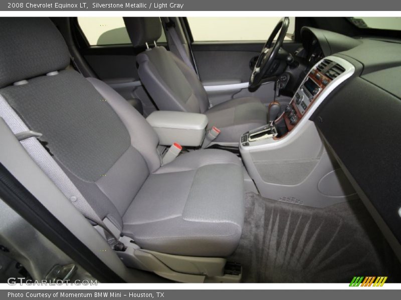 Silverstone Metallic / Light Gray 2008 Chevrolet Equinox LT