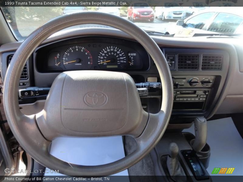 Sierra Beige Metallic / Oak 1999 Toyota Tacoma Extended Cab 4x4
