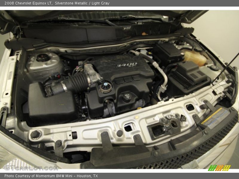 Silverstone Metallic / Light Gray 2008 Chevrolet Equinox LT