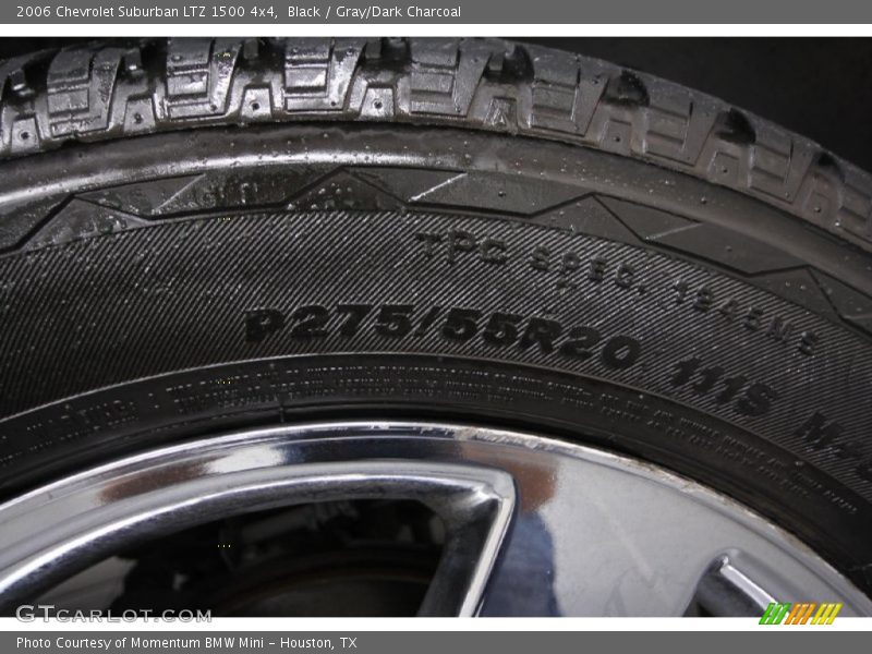 Black / Gray/Dark Charcoal 2006 Chevrolet Suburban LTZ 1500 4x4