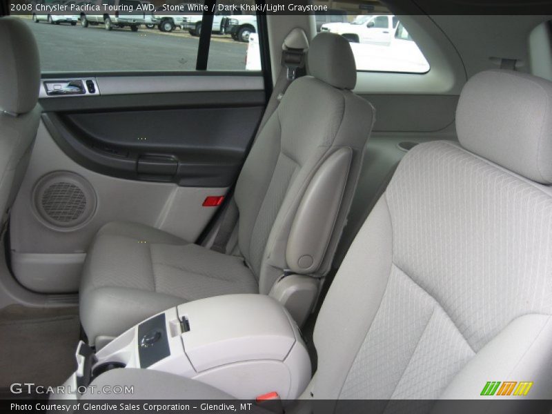 Stone White / Dark Khaki/Light Graystone 2008 Chrysler Pacifica Touring AWD
